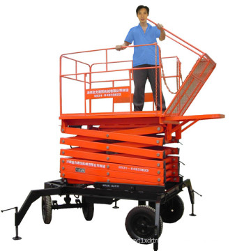 10m Scissor Type Hydraulic Working Lift Platform